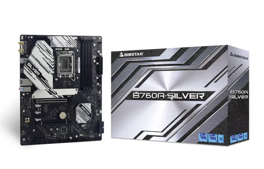 Материнская плата Biostar B760A-SILVER, код Photo 4