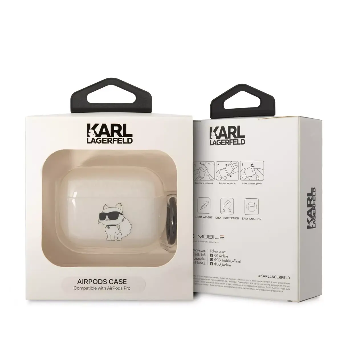Karl Lagerfeld AirPods Pro vāciņš KLAPHNCHTCT Photo 2