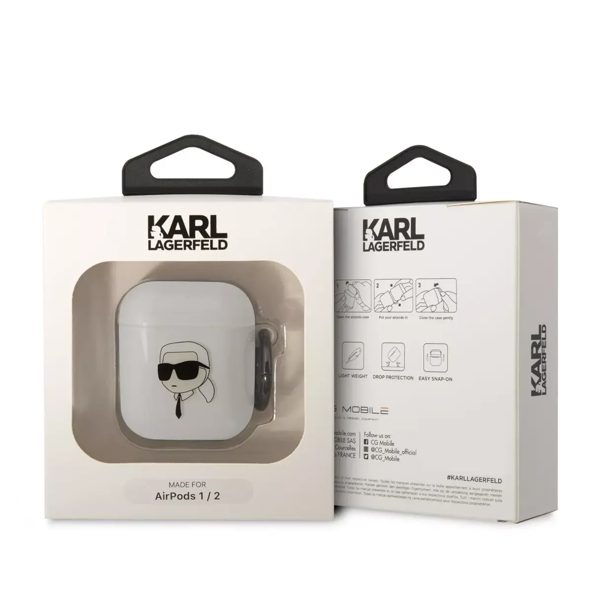 Чехол для AirPods Karl Lagerfeld KLA2HNIKTCT Photo 2