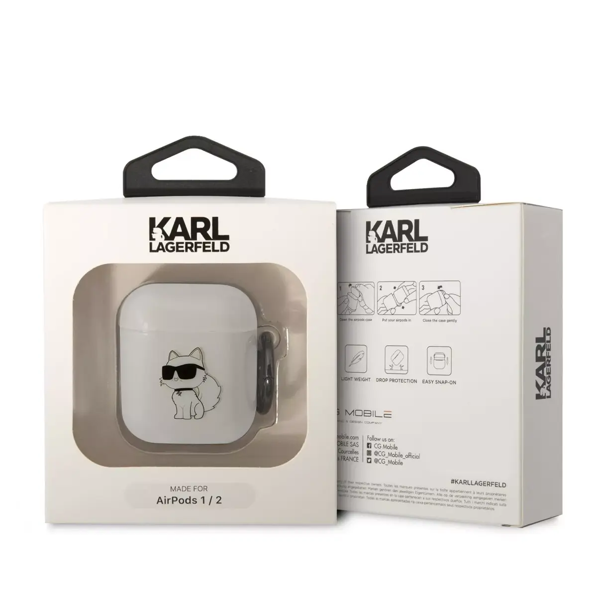 Чехол для AirPods Karl Lagerfeld KLA2HNCHTCT Photo 2
