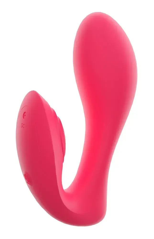 Трусиковый G-spot вибратор Sweet Smile — силикон, 2 мотора Photo 4