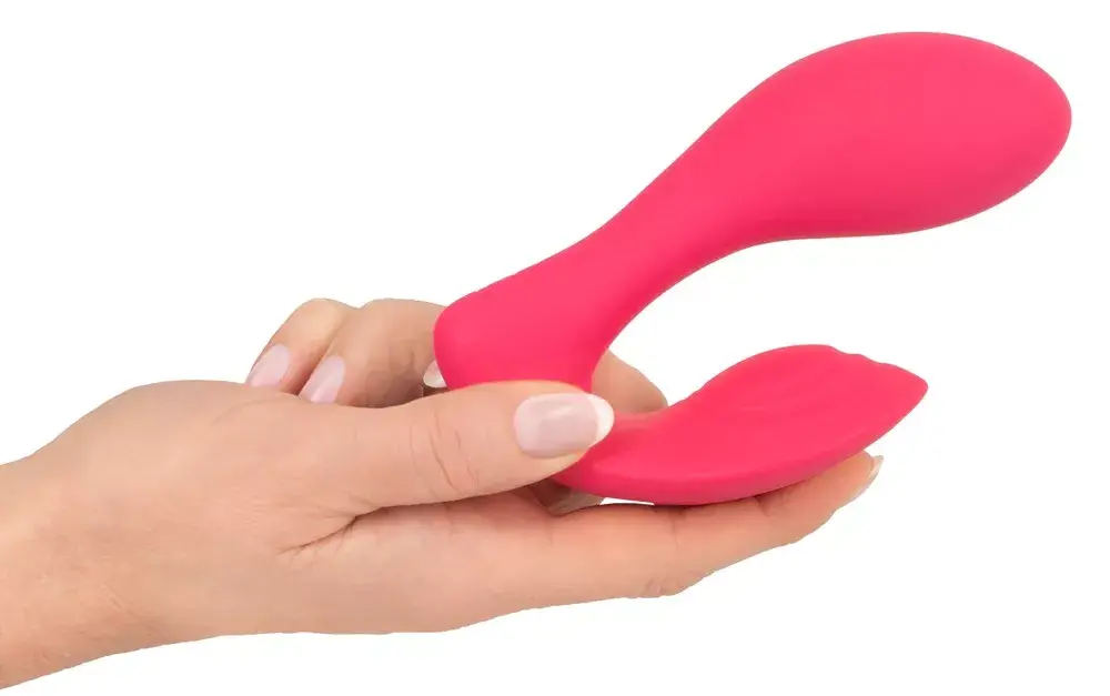 Трусиковый G-spot вибратор Sweet Smile — силикон, 2 мотора Photo 6