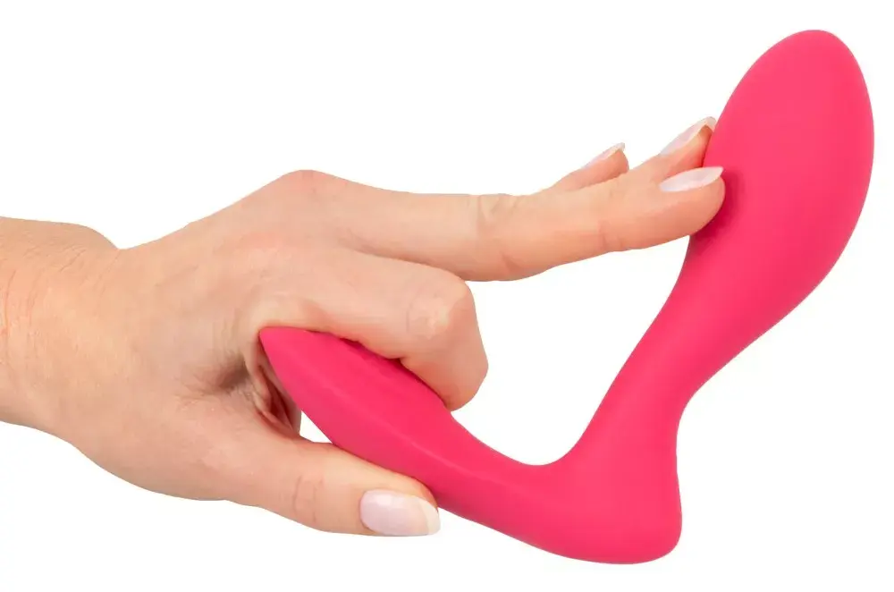 Трусиковый G-spot вибратор Sweet Smile — силикон, 2 мотора Photo 7