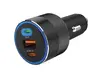 Автомобильное зарядное устройство Sandberg Car Charger 3in1 130W USB-C PD Photo 3