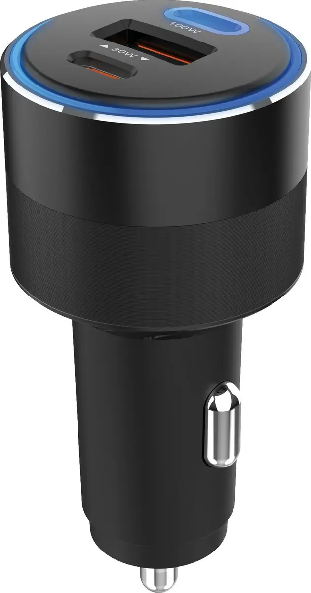 Автомобильное зарядное устройство Sandberg Car Charger 3in1 130W USB-C PD Photo 6