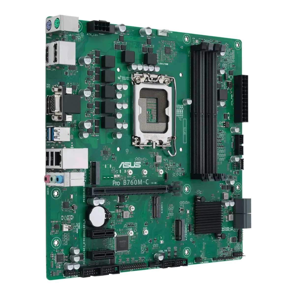 Pamatplate ASUS PRO B760M-C-CSM, 90MB1DX0-M0EAYC Photo 2
