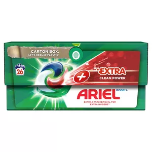 ARIEL капсулы для стирки белья EXTRA CLEAN 26 шт.