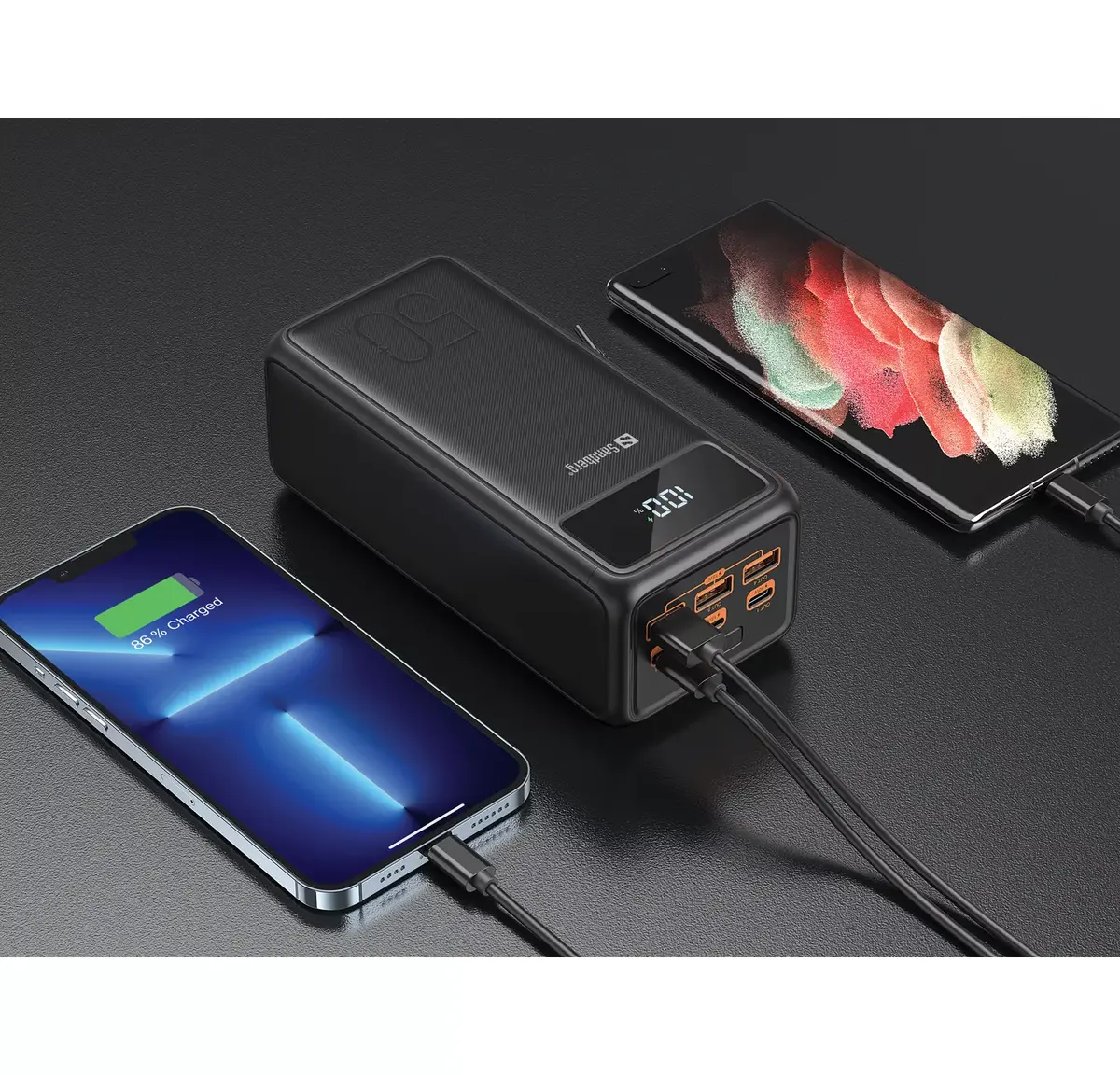 Portatīvais akumulators Sandberg 130W 50000mAh 420-75 Photo 3