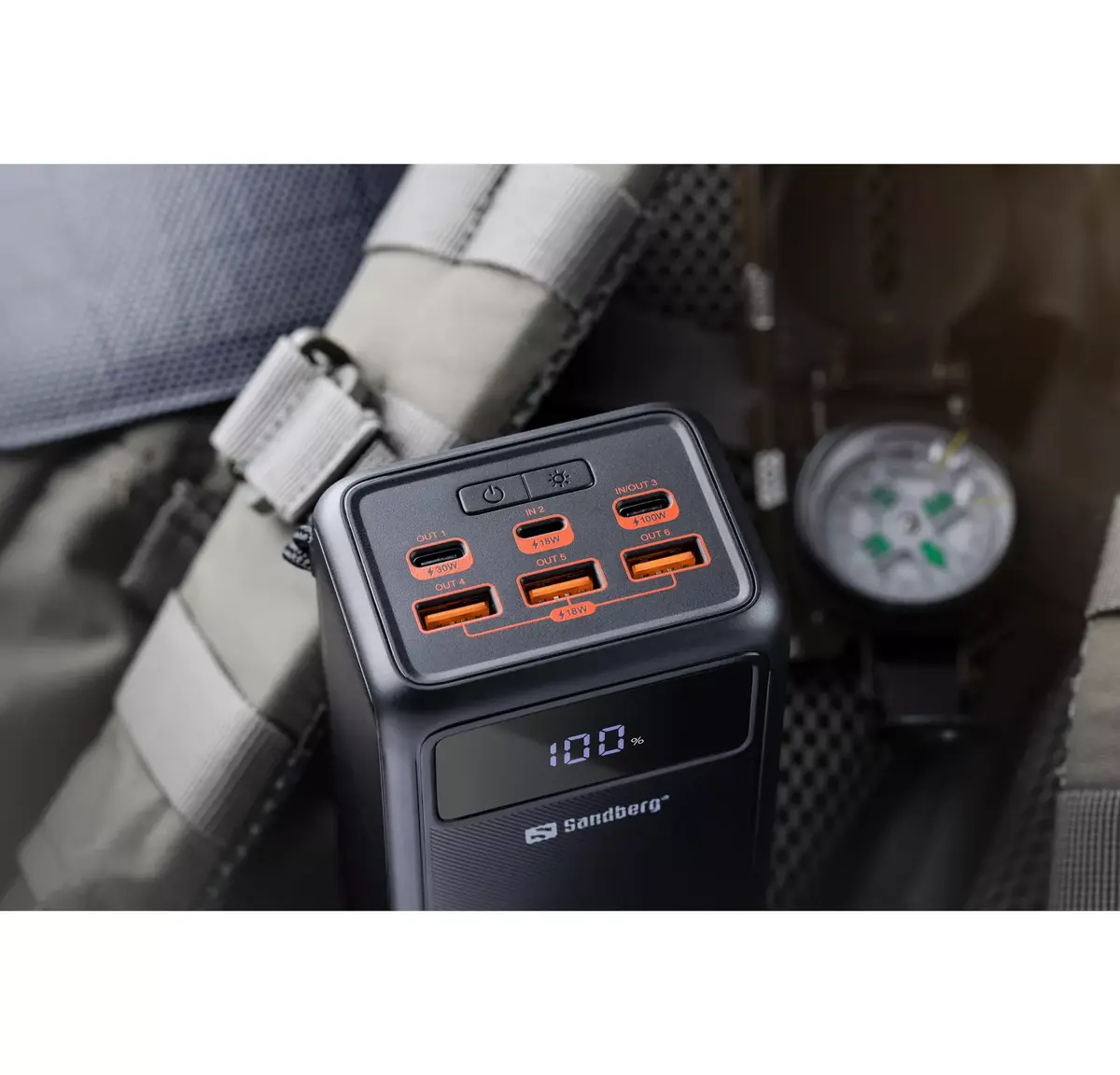 Portatīvais akumulators Sandberg 130W 50000mAh 420-75 Photo 9