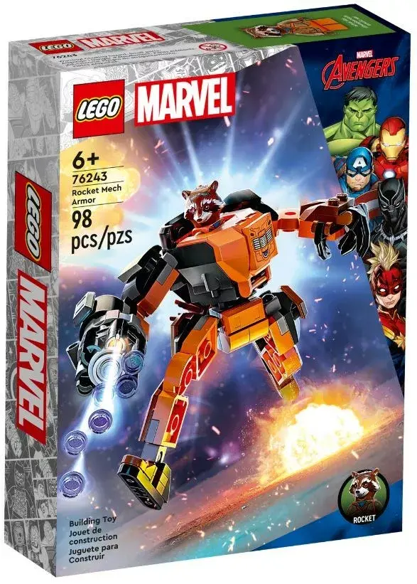 LEGO Marvel Броня-робот Ракеты 76243 Photo 1