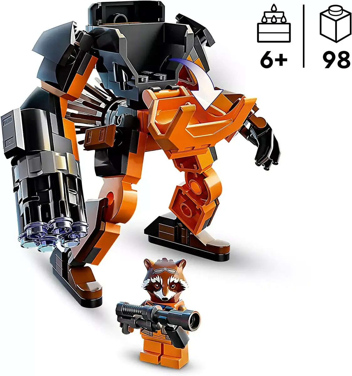 LEGO Marvel Броня-робот Ракеты 76243 Photo 11