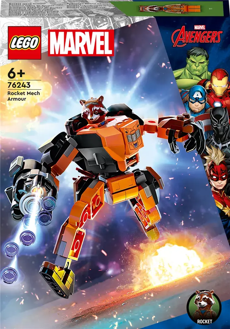 LEGO Marvel Броня-робот Ракеты 76243 Photo 8