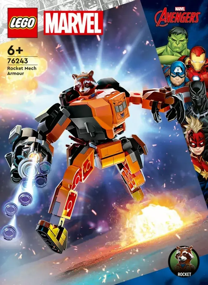 LEGO Marvel Броня-робот Ракеты 76243 Photo 4