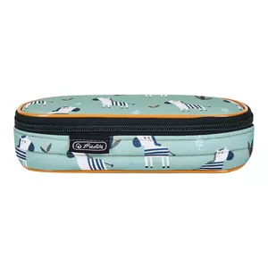 Mīksts zīmuļu maciņš Herlitz 50043491 Zaļš