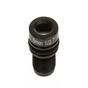 Objektīvs AXIS drošības kamerām — M12 bajonets, 6 mm f/1.9 (komplekts 4 gab.) — modelis 01960-001