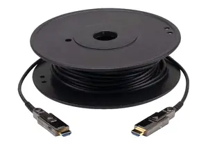 ATEN VE7832A 20M True 4K HDMI aktīvais optiskais kabelis Micro HDMI Male pret Micro HDMI Male Melns 18 Gbit/s ARC