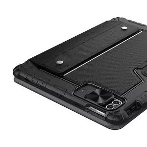 Tablet case with keyboard Nillkin for iPad 10.9, Black — protective cover with integrated keyboard