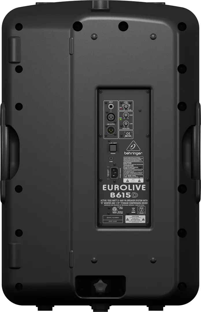 Skaļrunis Behringer EUROLIVE B615D 27000324 Photo 6