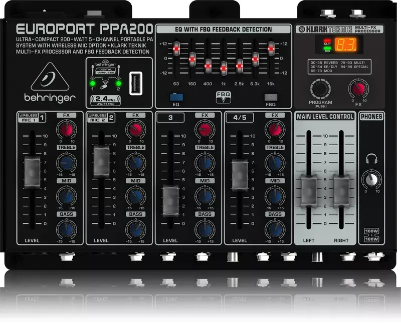 Акустическая система Behringer PPA200 27000431 Photo 2