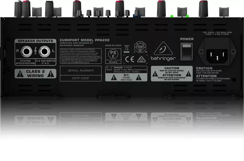 Акустическая система Behringer PPA200 27000431 Photo 5