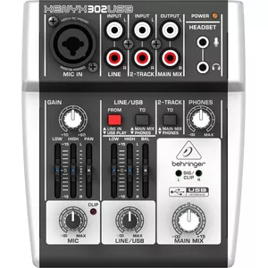 Behringer X302USB аудиомикшер 5 канала