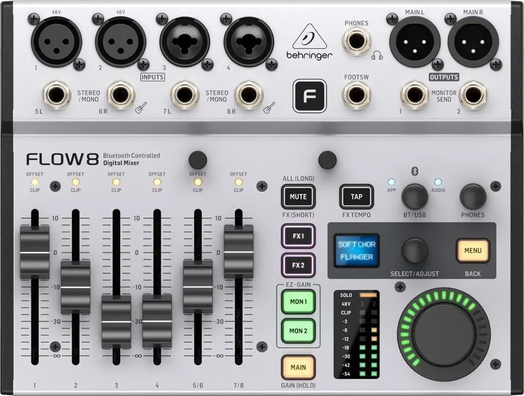 Behringer FLOW 8 digital 8-channel USB mixer Photo 3