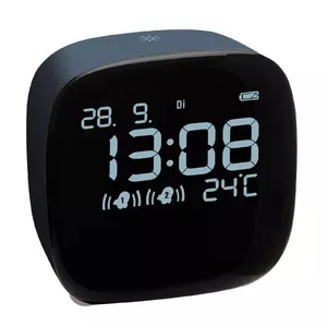 Digitālais modinātājs TFA-Dostmann 60.2034.02 Kvadrāts Zils LCD