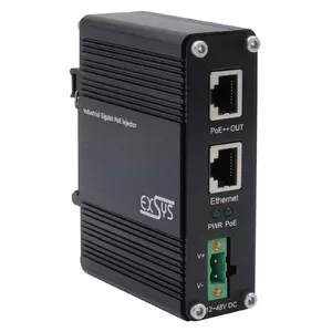 EXSYS PoE++ Gigabit Injector 90W -40°C to +80°C