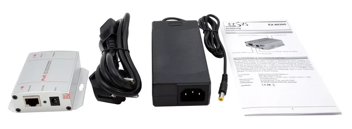EXSYS PoE++ Gigabit Injector 90W Photo 5