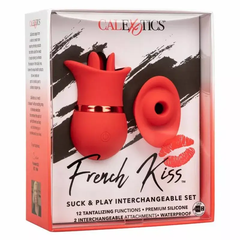 Vibrators CALEXOTICS FRENCH KISS SUCK & PLAY SET Photo 16