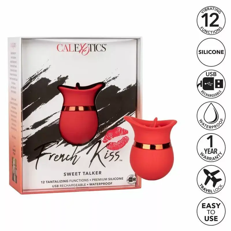 Вибратор CALEXOTICS FRENCH KISS SWEET TALKER Photo 4