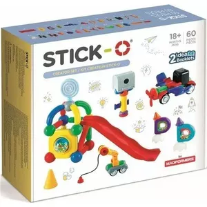 Конструктор MAGFORMERS STICK-O набор 60 элементов магнитный