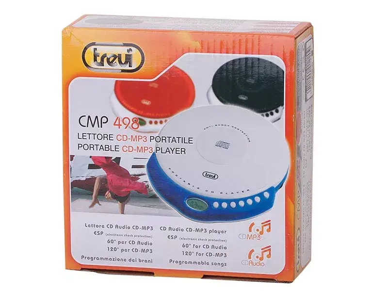 Портативный CD-плеер Trevi CMP 498 Photo 2