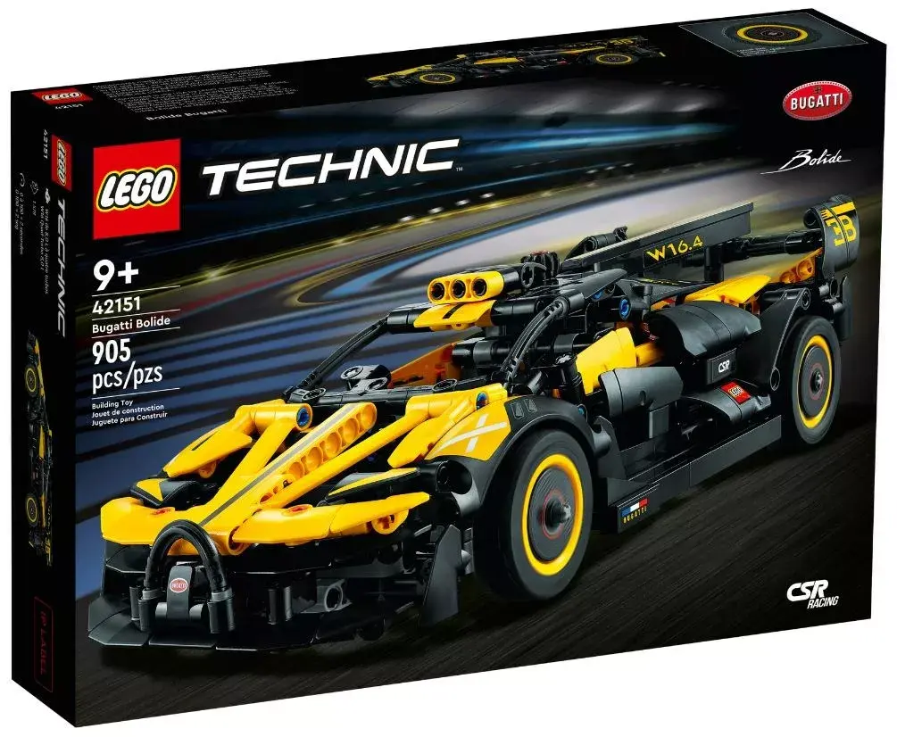 LEGO Technic 42151 Bugatti 3‑1 komplekts Photo 4