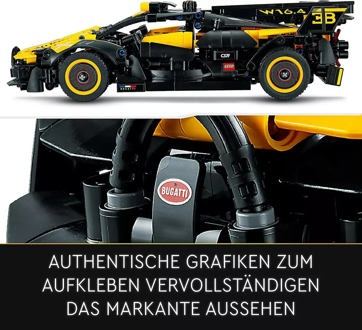 LEGO Technic 42151 Bugatti 3‑1 komplekts Photo 26