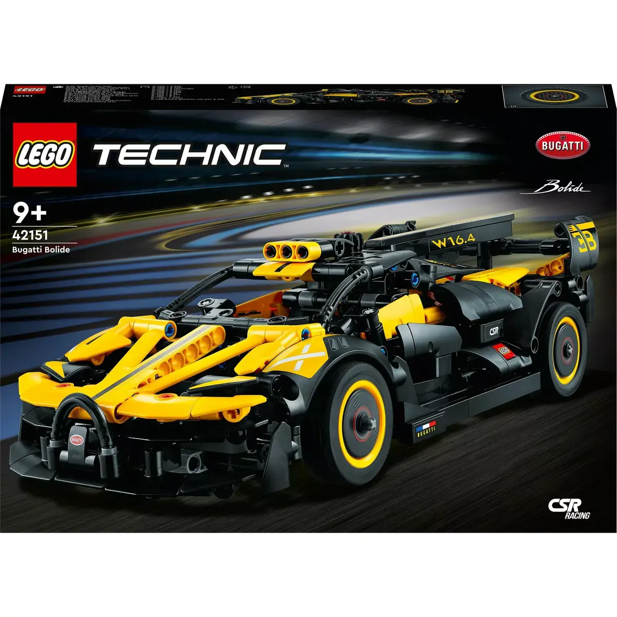 LEGO Technic 42151 Bugatti 3‑1 komplekts Photo 12