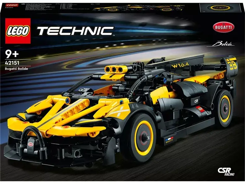LEGO Technic 42151 Bugatti 3‑1 komplekts Photo 2