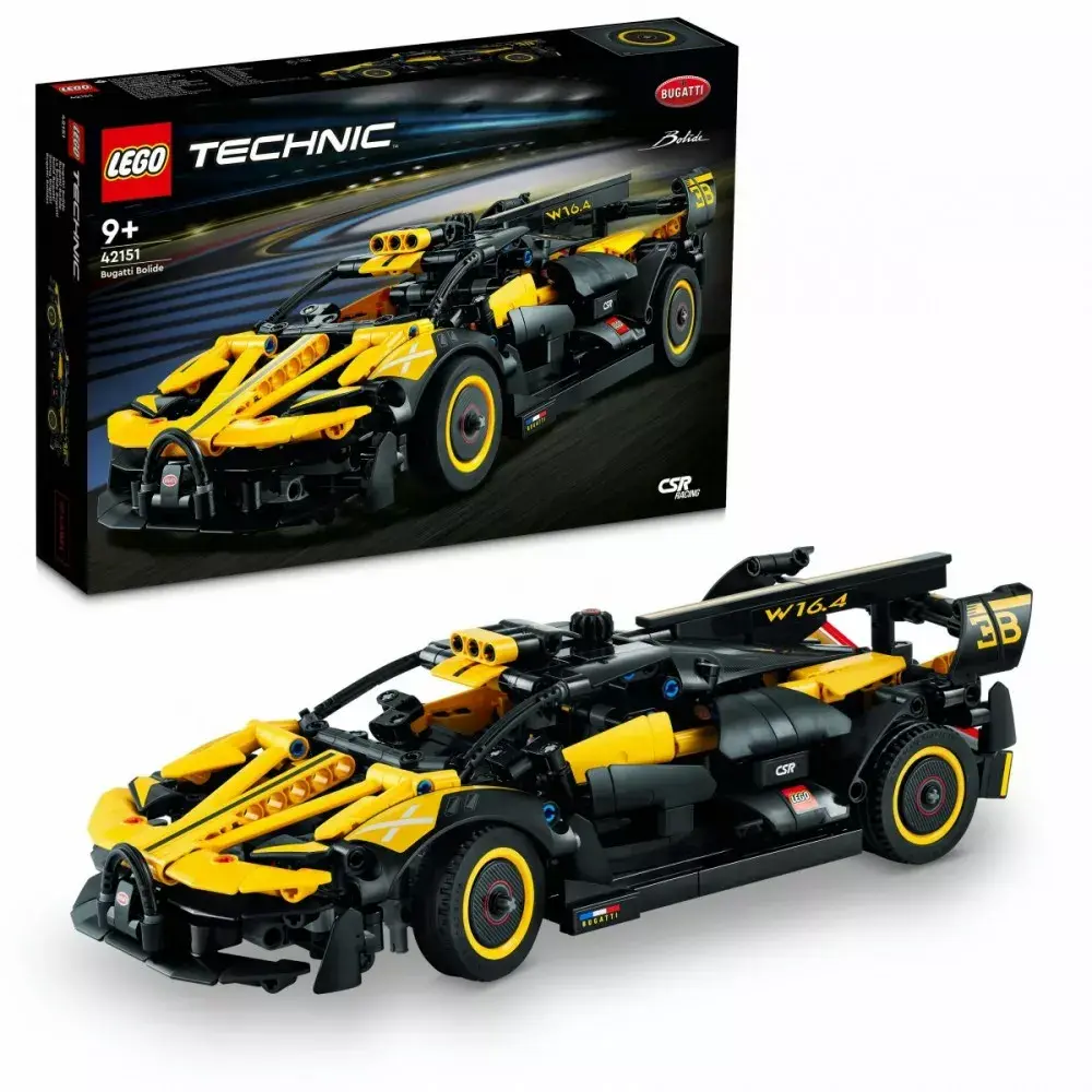 LEGO Technic 42151 Bugatti 3‑1 komplekts Photo 8