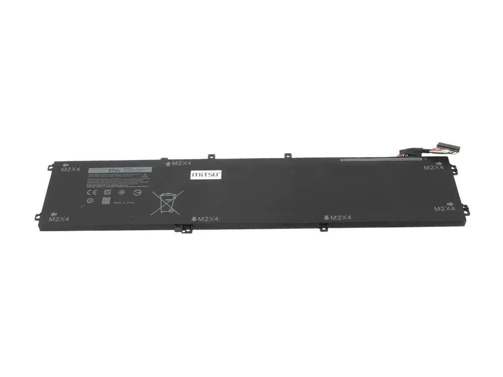 Mitsu akumulators Dell XPS 15 8500mAh 11.4V Photo 2