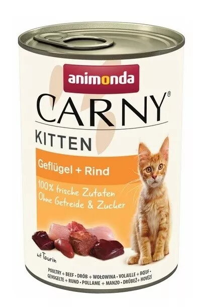 Mitrā kaķēnu barība animonda Carny Kitten