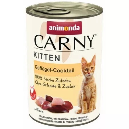 Mitrs kaķu barības animonda Carny Kitten