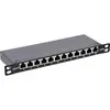 InLine 76819S 10" Cat.6A 12-Port Patch Panel Photo 3