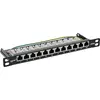 InLine 76819S 10" Cat.6A 12-Port Patch Panel Photo 5