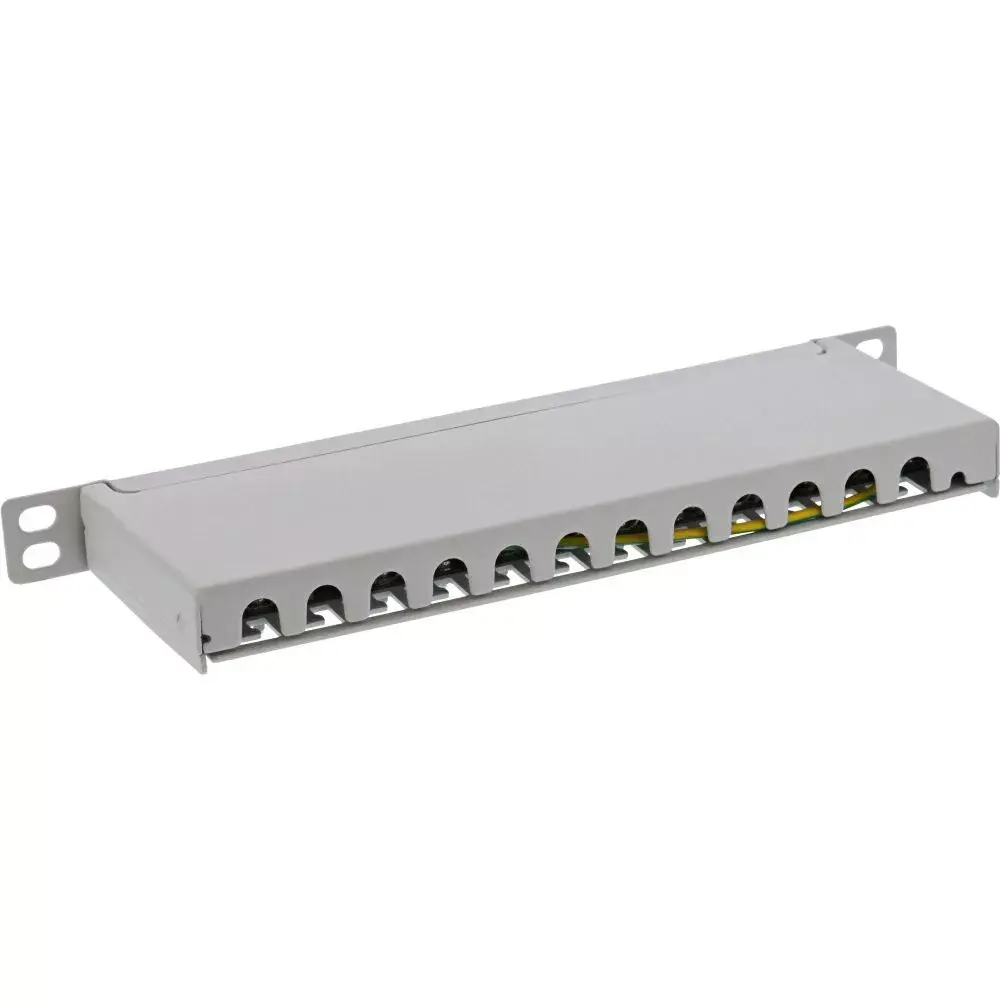 InLine Patch panel 10" Cat.6A 0.5U 12-portu Photo 2