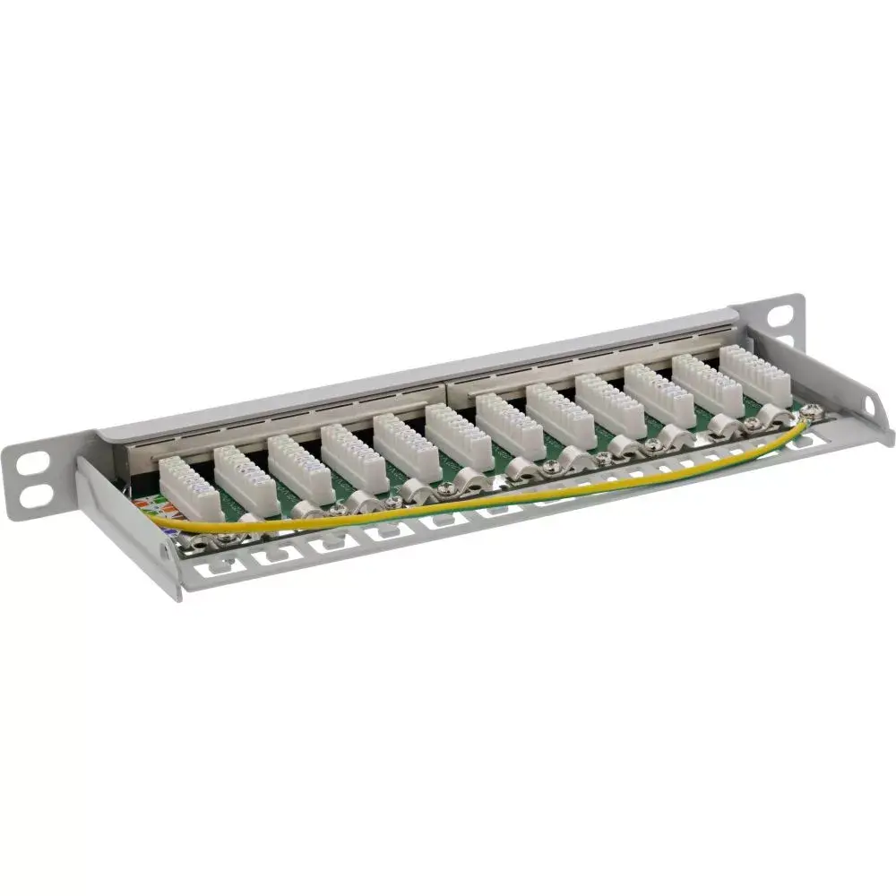 InLine Patch panel 10" Cat.6A 0.5U 12-portu Photo 4