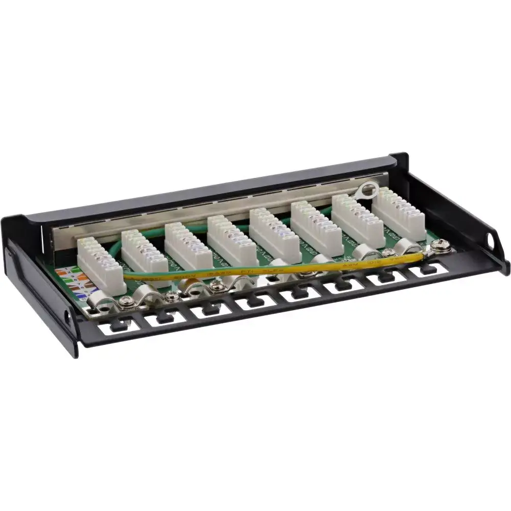 InLine Patch panel Cat.6A 0.5U 8-port Photo 4