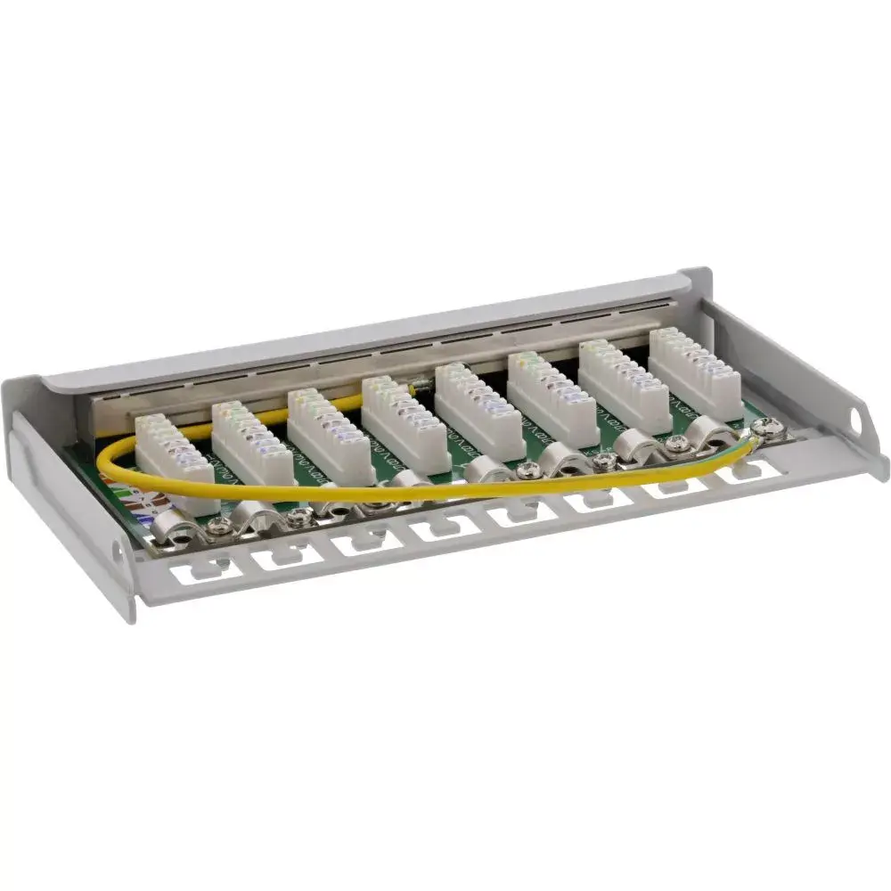 InLine Patch panel Cat.6A 0.5U 8-port Photo 4