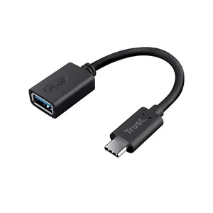 USB Cable Trust 20967 0.09m USB C USB A Black