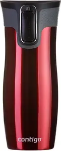 Contigo West Loop termokrūze no nerūsējošā tērauda sarkana 470 ml
