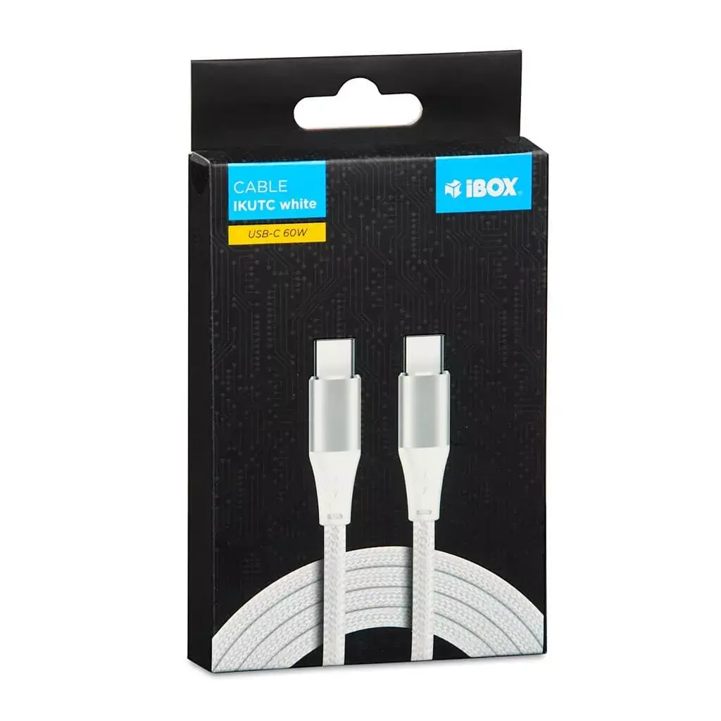 Кабель USB-C IBOX IKUTC1W 1 м USB 2.0 Photo 3